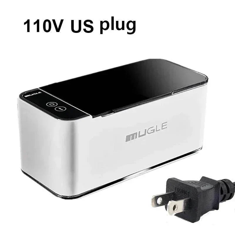 Ultrasonic 35W Cleaning Machine with 500ML tank and 110V US plug for efficient, quiet cleaning of jewelry and accessories